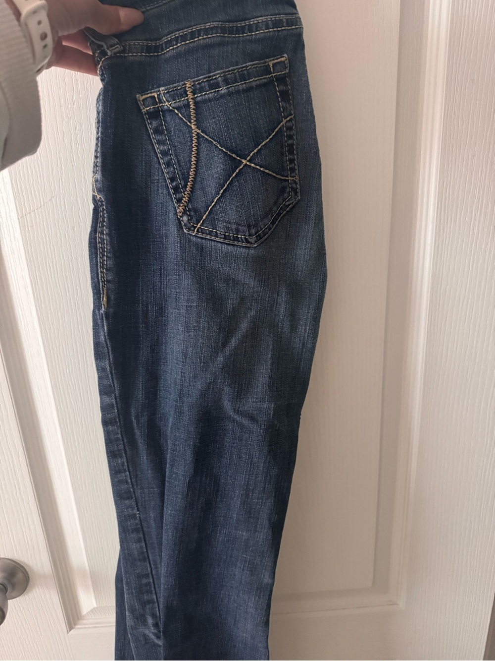 Ariat Dark Blue Women's Jeans with Contrast Stitching